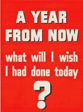 a year from now