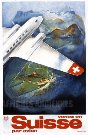 VENEZ EN SUISSE EN AVION
