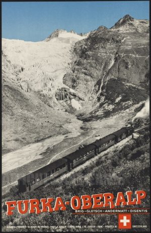 LE SKI EN SUISSE FURKA-OBERALP TRAIN