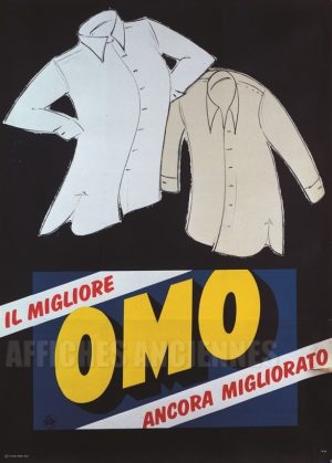 Il Migliore Omo Italie - VINTAGE POSTER BANK - thème Hygiène, beauté, thermalisme - reproduction numérique d'affiche ancienne