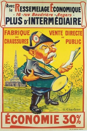 Garde-Champêtre - VINTAGE POSTER BANK - thème Spectacles - reproduction numérique d'affiche ancienne