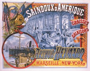 SAINDOUX D'AMERIQUE  MARSEILLE NEW-YORK  TAMANO