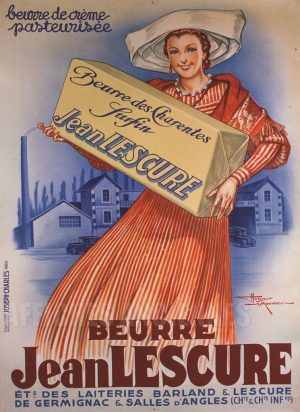 BEURRE DES CHARENTES JEAN LESCURE