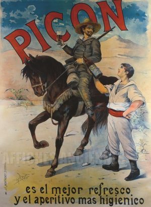 AFFICHE AMER PICON VIN APERITIF
