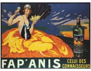 AFFICHE Apéritif Fap'Anis - VINTAGE POSTER BANK - thème Boissons - Reproduction numérique d'affiche ancienne