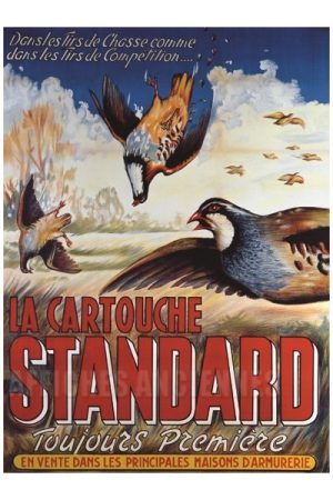 La Cartouche Standard - VINTAGE POSTER BANK - thème Energies, Industries, Commerce - Reproduction numérique d'affiche ancienne